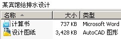 某宾馆给排水设计