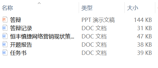 恒丰慎捷网络营销现状策略研究