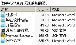 数字PWM直流调速系统的设计