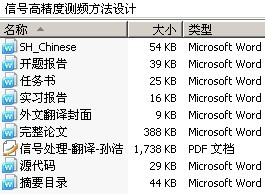 信号高精度测频方法设计