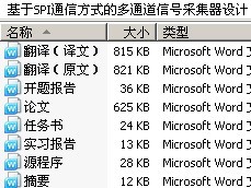 基于SPI通信方式的多通道信号采集器设计