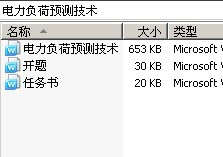 电力负荷预测技术