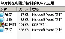 单片机在电阻炉控制系统中的应用
