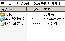 基于AVR单片机的电力谐波分析系统设计
