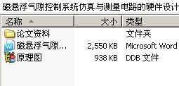 磁悬浮气隙控制系统仿真与测量电路的硬件设计