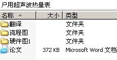 户用超声波热量表
