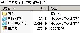 基于单片机直流电机转速控制