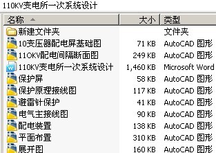 110KV变电所一次系统设计