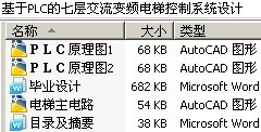 基于PLC的七层交流变频电梯控制系统设计