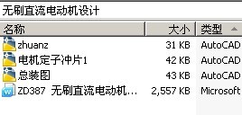 无刷直流电动机设计