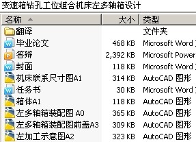 变速箱钻孔工位组合机床左多轴箱设计