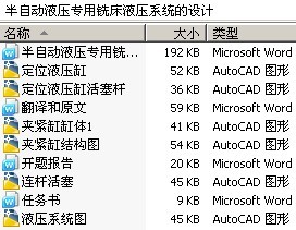 半自动液压专用铣床液压系统的设计