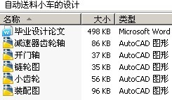 自动送料小车的设计