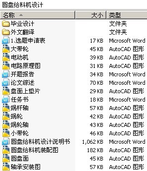 圆盘给料机设计