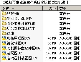 硅橡胶再生硅油生产系统橡胶板切割机设计