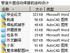 管道外圆自动焊接机结构设计