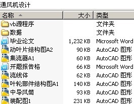 通风机设计