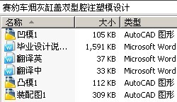 赛豹车烟灰缸盖双型腔注塑模设计