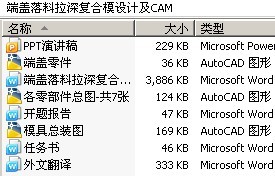 端盖落料拉深复合模设计及CAM
