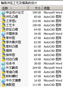 轴架冲压工艺及模具的设计