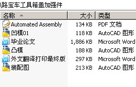 路宝车工具箱盖加强件