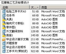 花键轴工艺及钻模设计