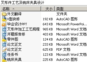 叉形件工艺及铣床夹具设计